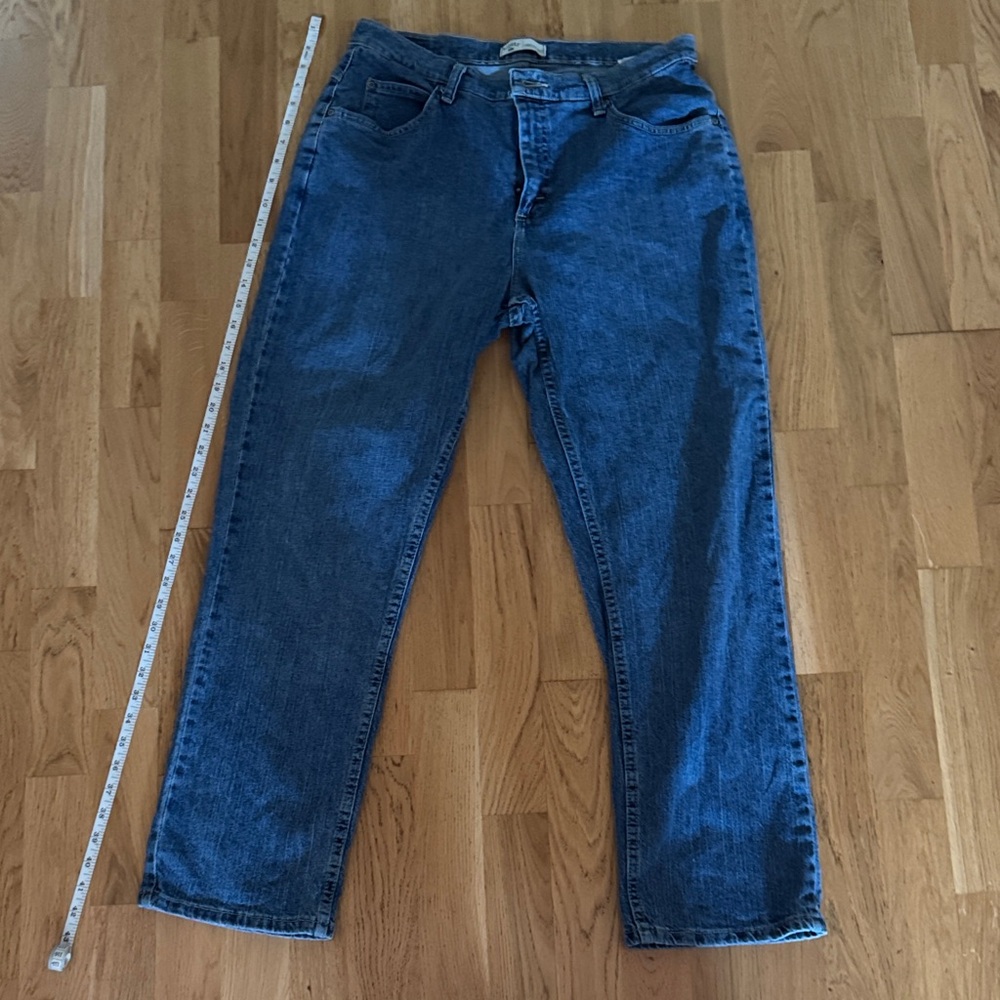 Riders by Lee Men's Dark Blue Relaxed Denim Jeans